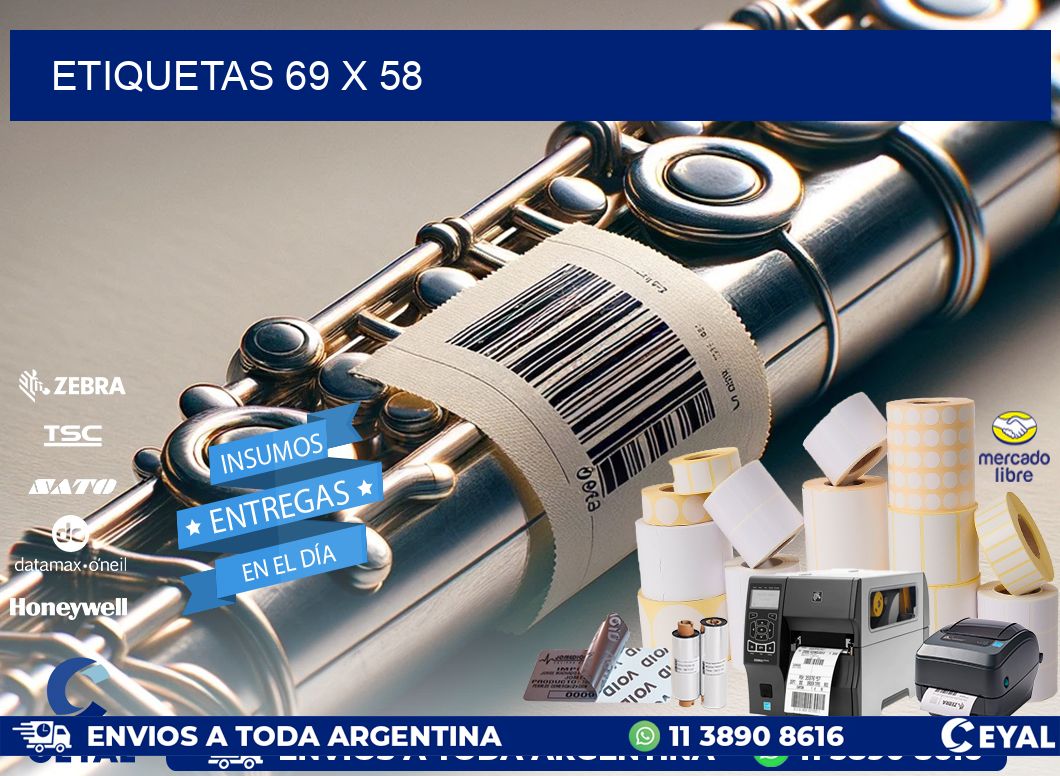 ETIQUETAS 69 x 58