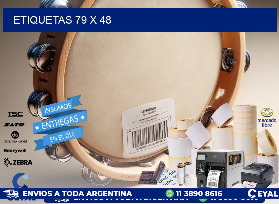 ETIQUETAS 79 x 48