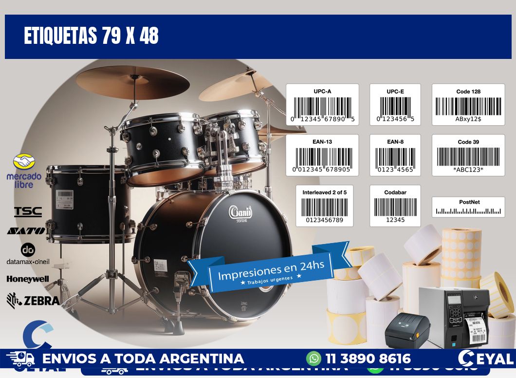 ETIQUETAS 79 x 48