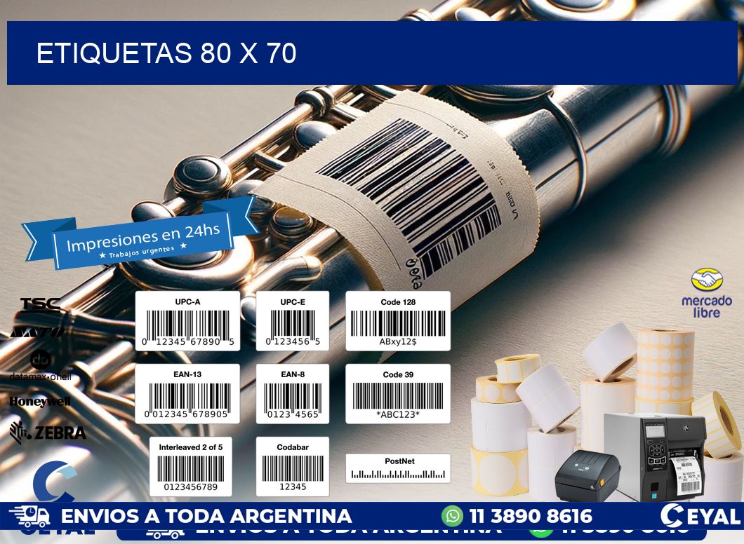 ETIQUETAS 80 x 70