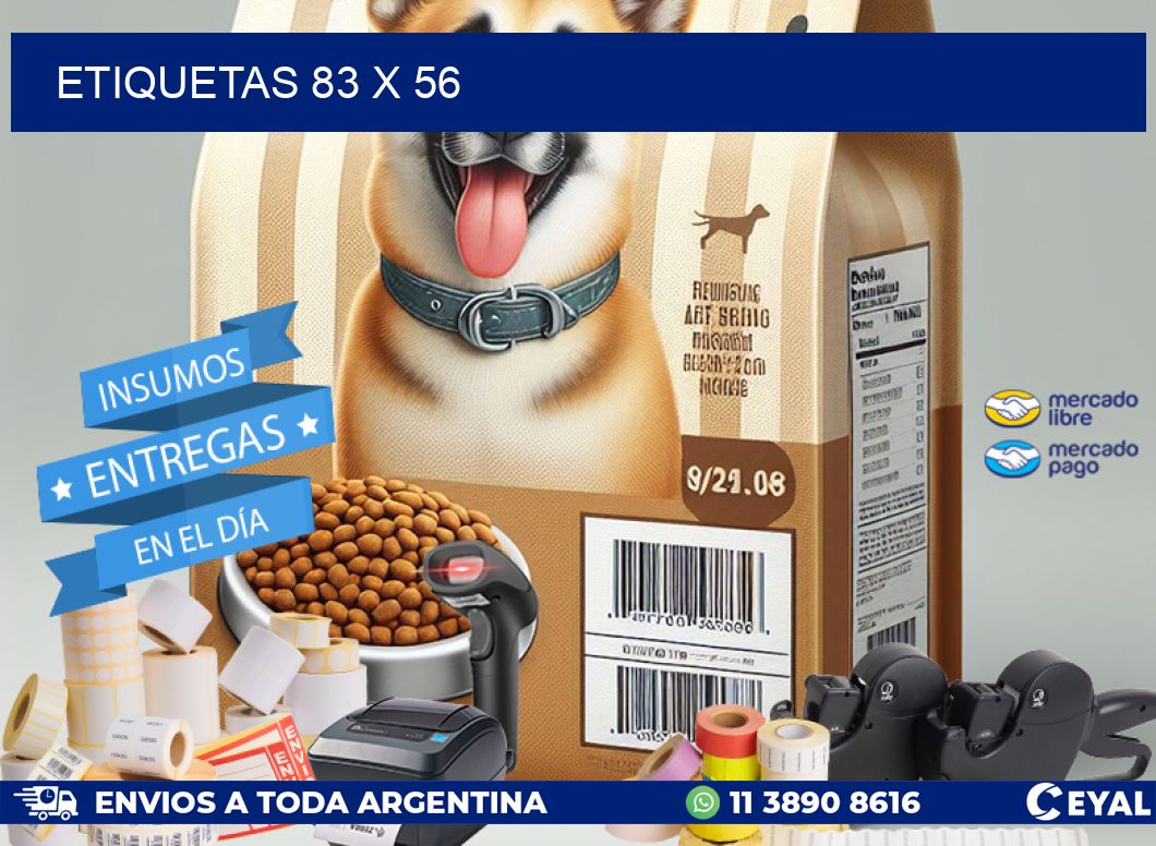 ETIQUETAS 83 x 56