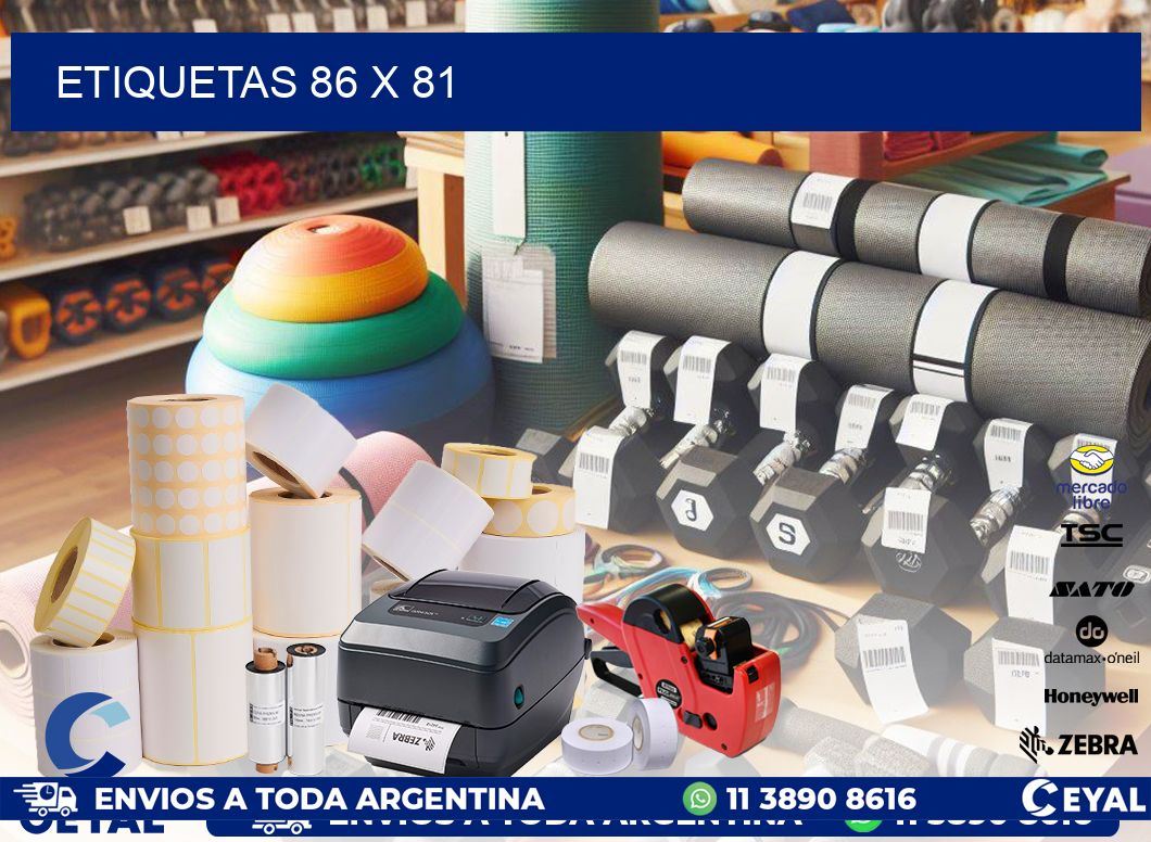 ETIQUETAS 86 x 81