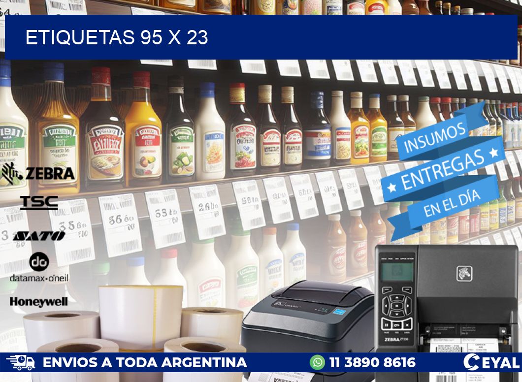 ETIQUETAS 95 x 23