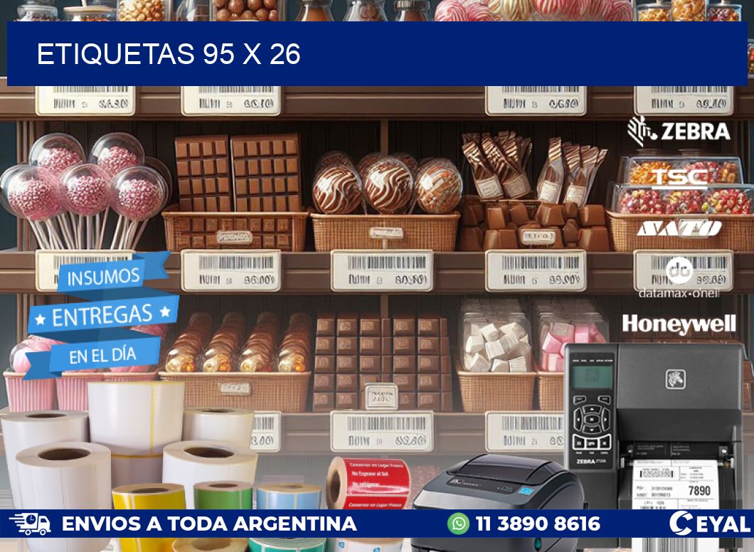 ETIQUETAS 95 x 26