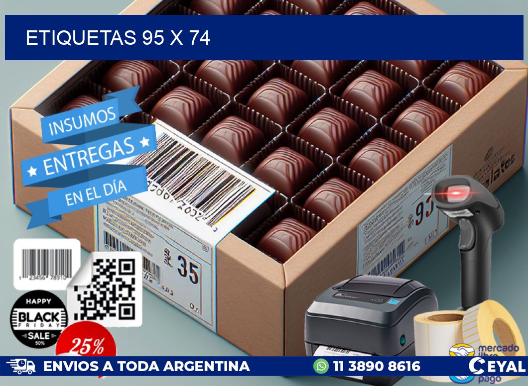 ETIQUETAS 95 x 74