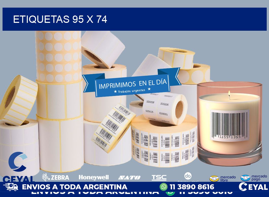 ETIQUETAS 95 x 74
