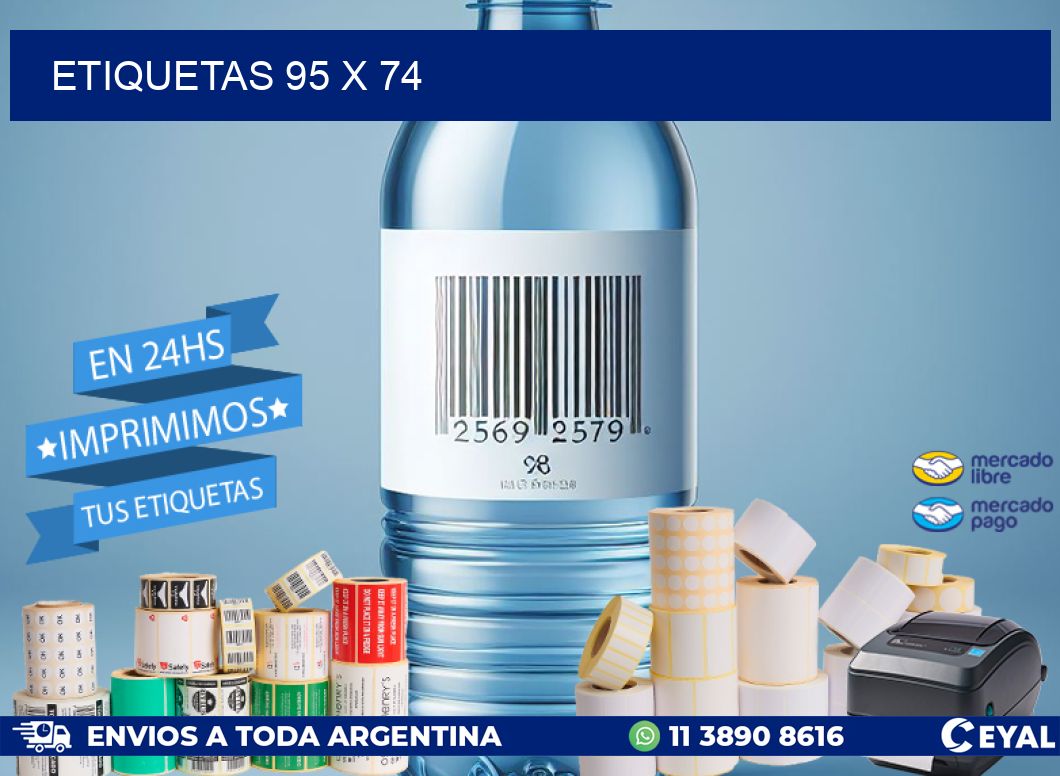 ETIQUETAS 95 x 74