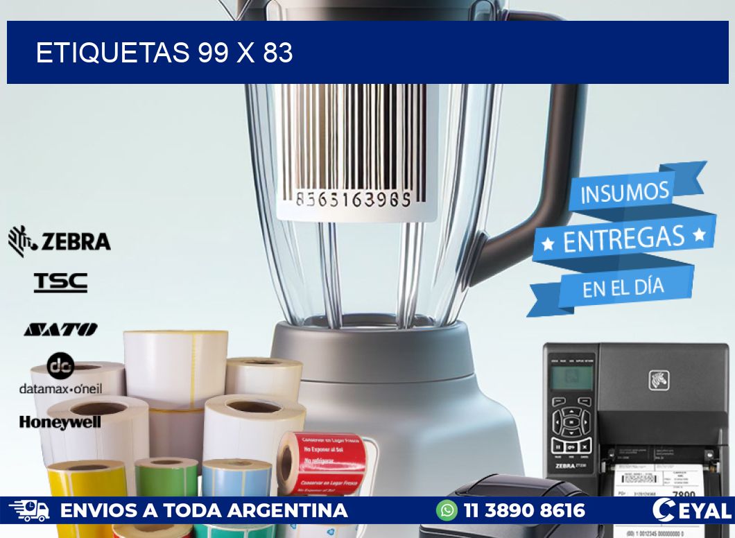 ETIQUETAS 99 x 83