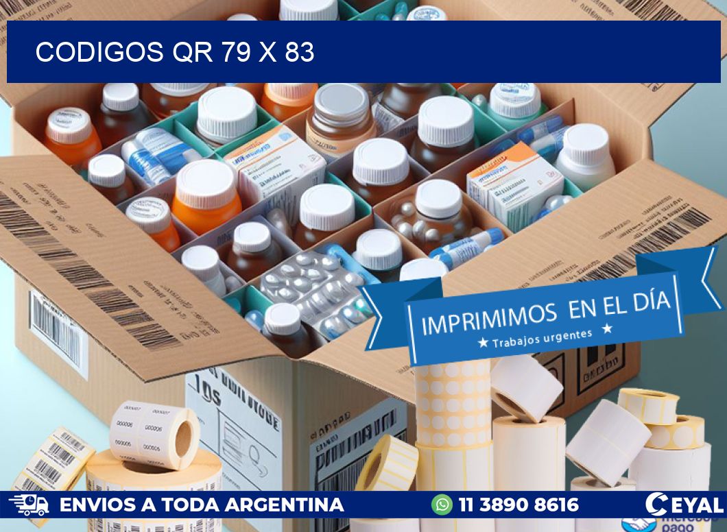 CODIGOS QR 79 x 83