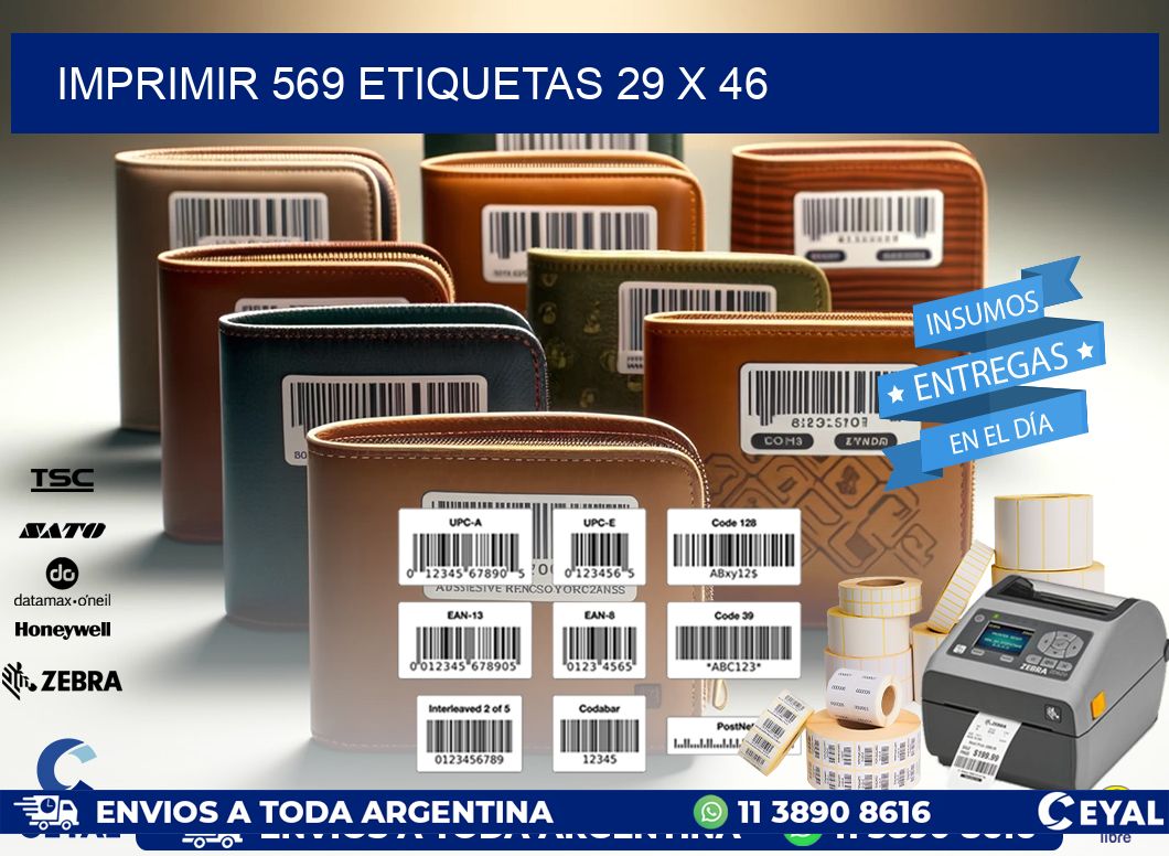 IMPRIMIR 569 ETIQUETAS 29 x 46