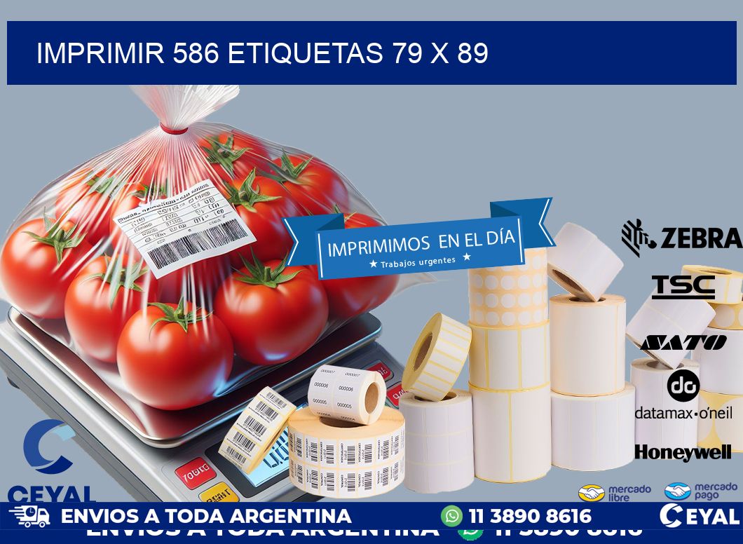 IMPRIMIR 586 ETIQUETAS 79 x 89
