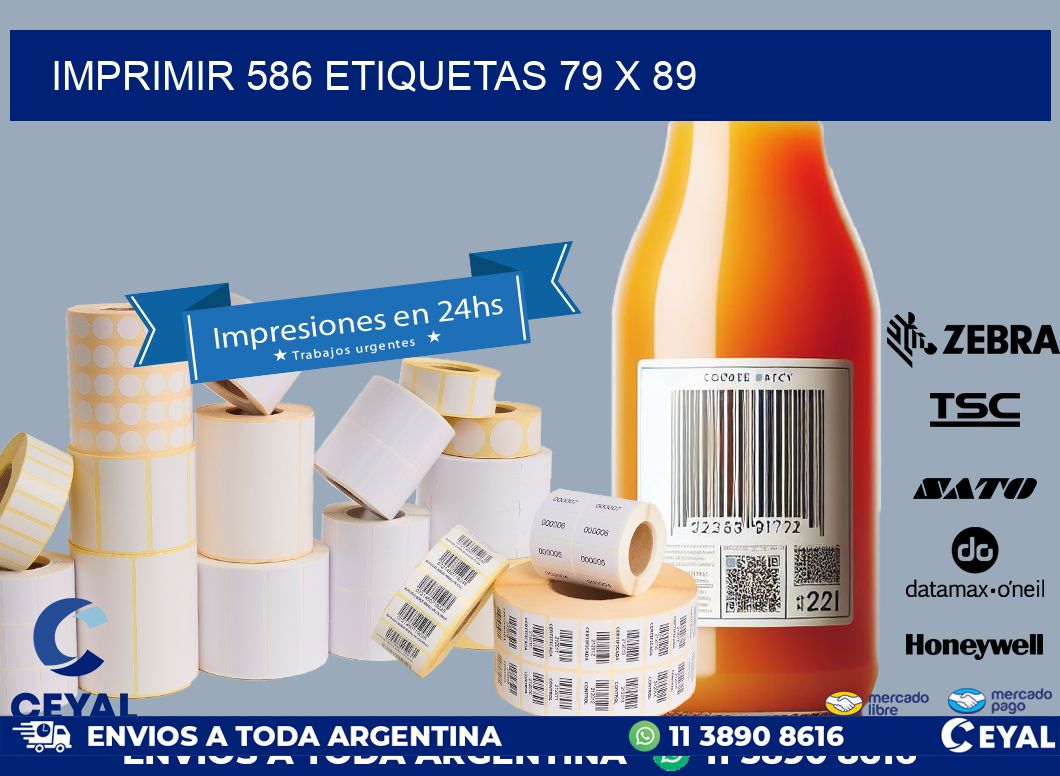 IMPRIMIR 586 ETIQUETAS 79 x 89
