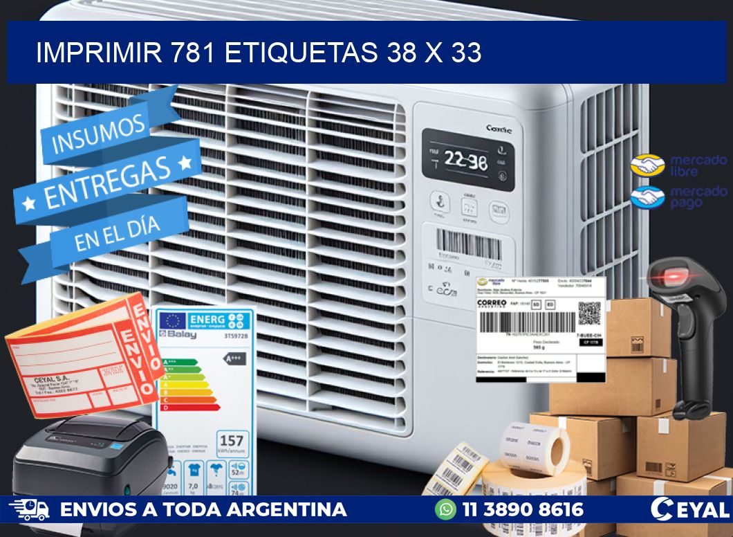 IMPRIMIR 781 ETIQUETAS 38 x 33
