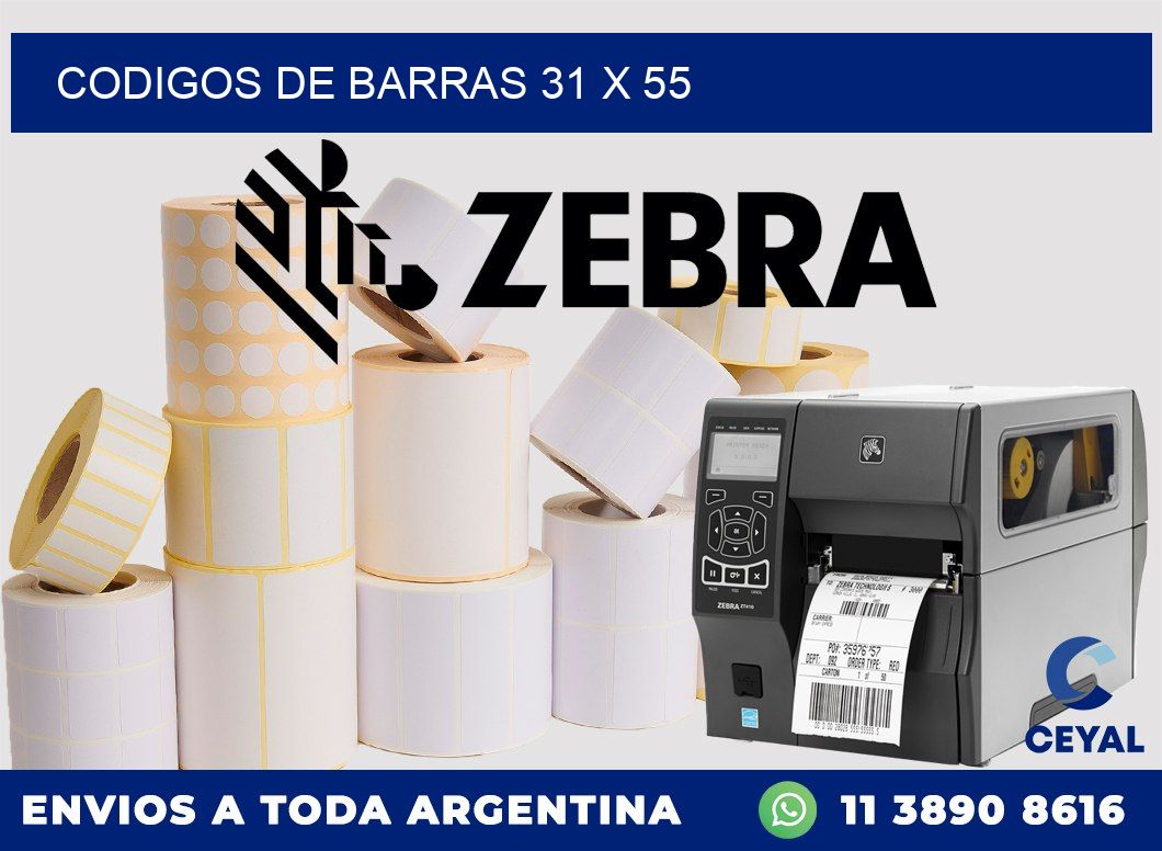 codigos de barras 31 x 55