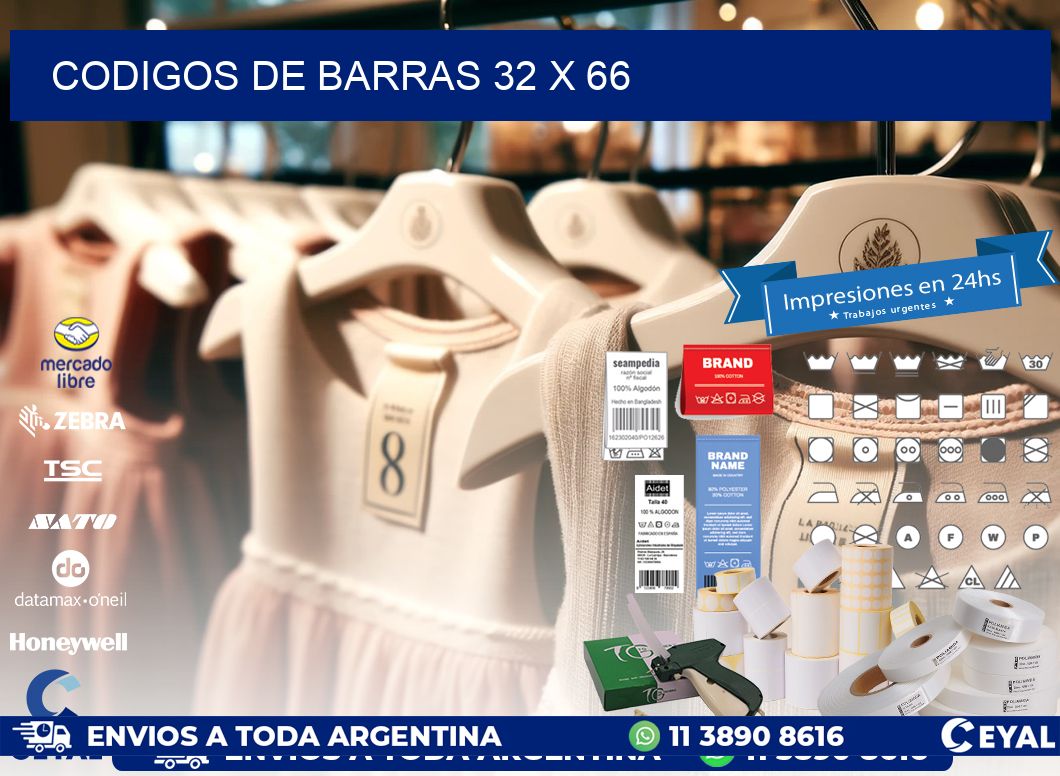 codigos de barras 32 x 66