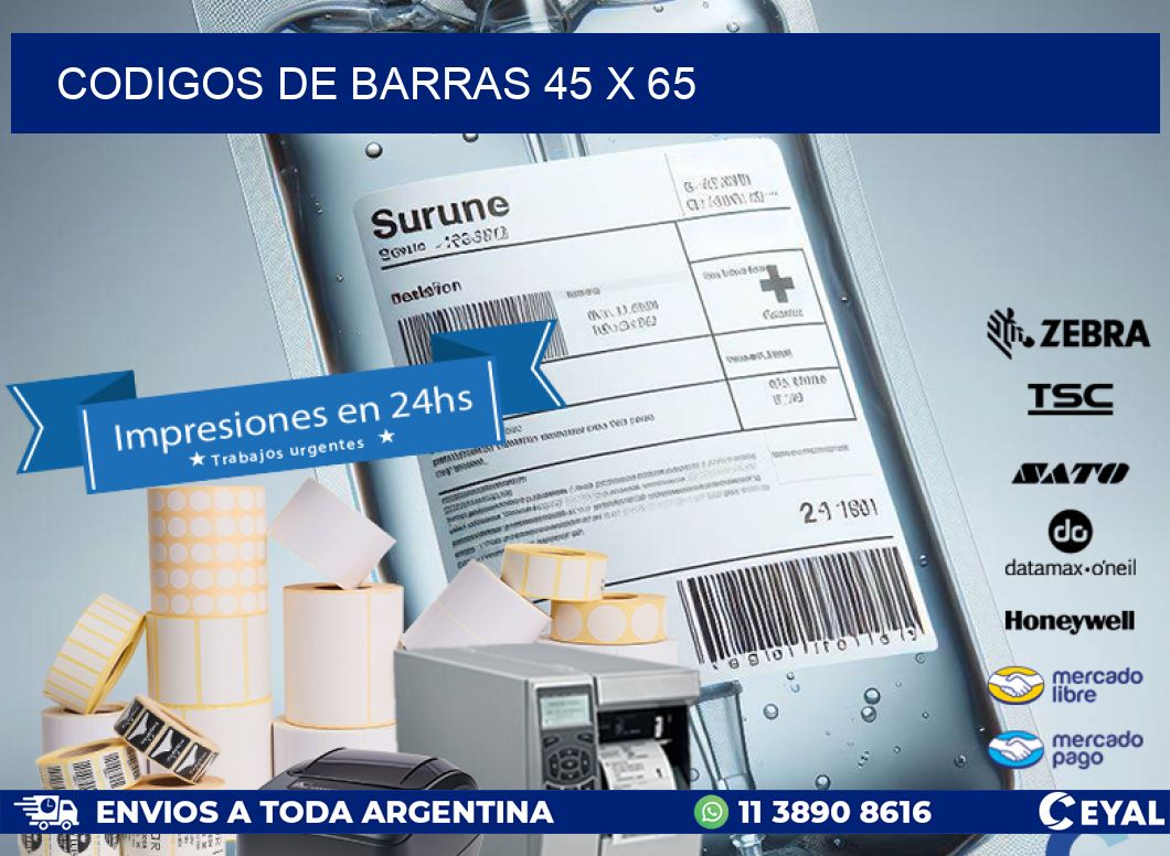codigos de barras 45 x 65