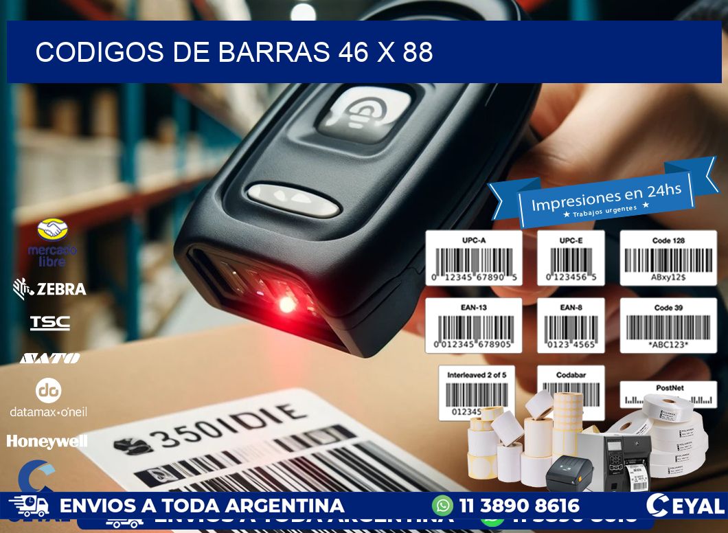 codigos de barras 46 x 88