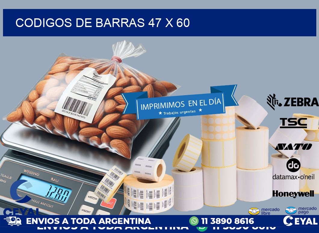 codigos de barras 47 x 60