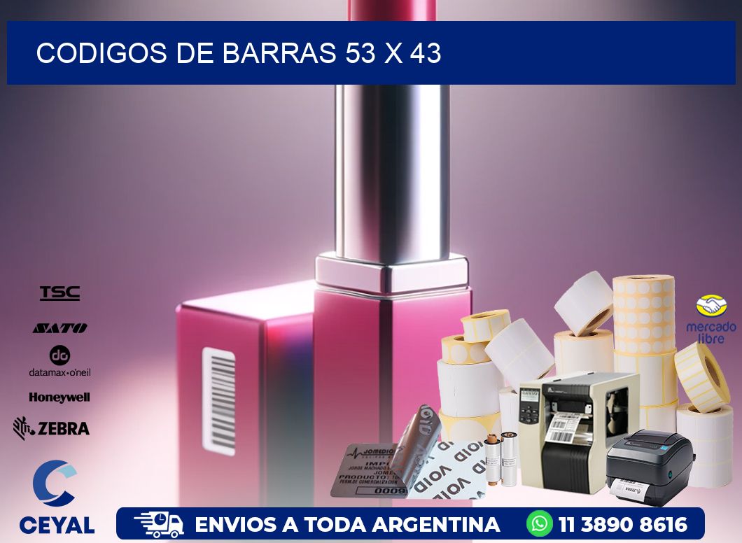 codigos de barras 53 x 43
