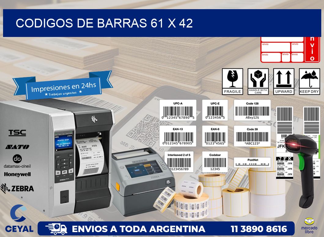 codigos de barras 61 x 42