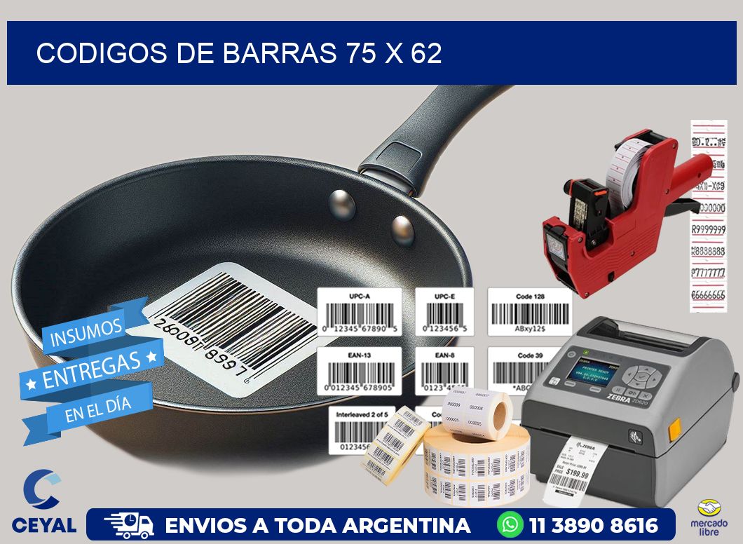 codigos de barras 75 x 62