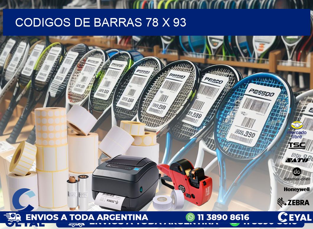 codigos de barras 78 x 93