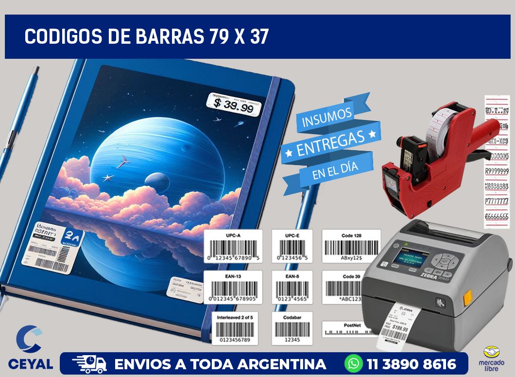 codigos de barras 79 x 37