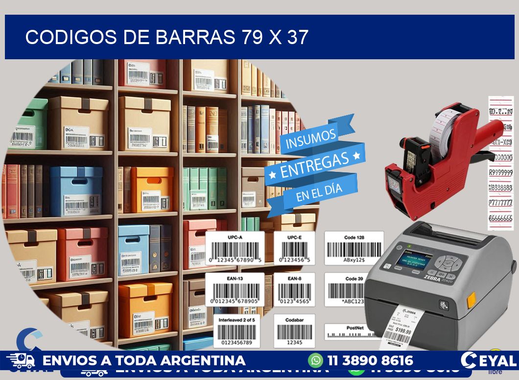 codigos de barras 79 x 37