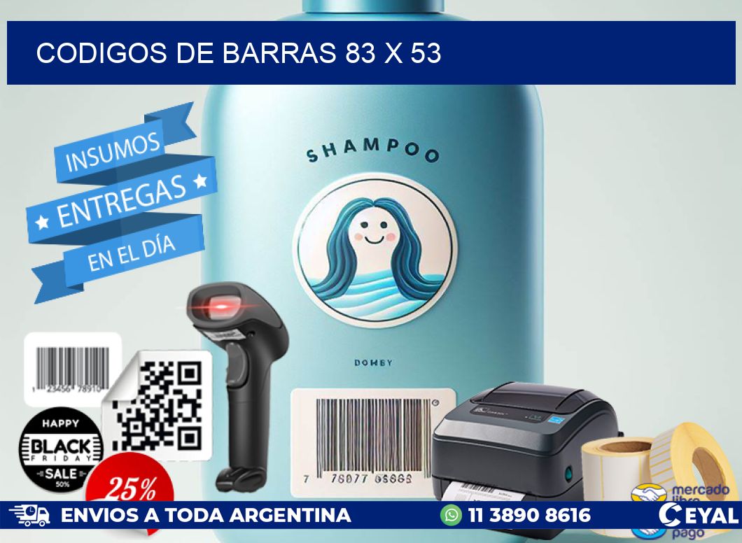 codigos de barras 83 x 53