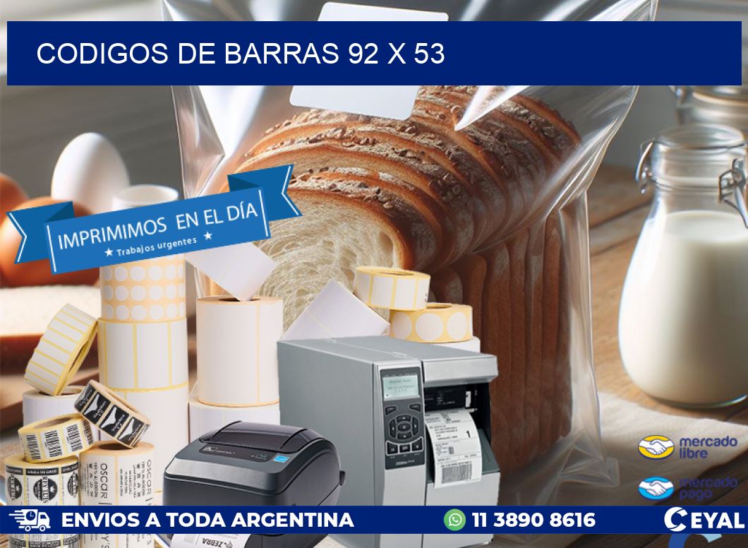 codigos de barras 92 x 53