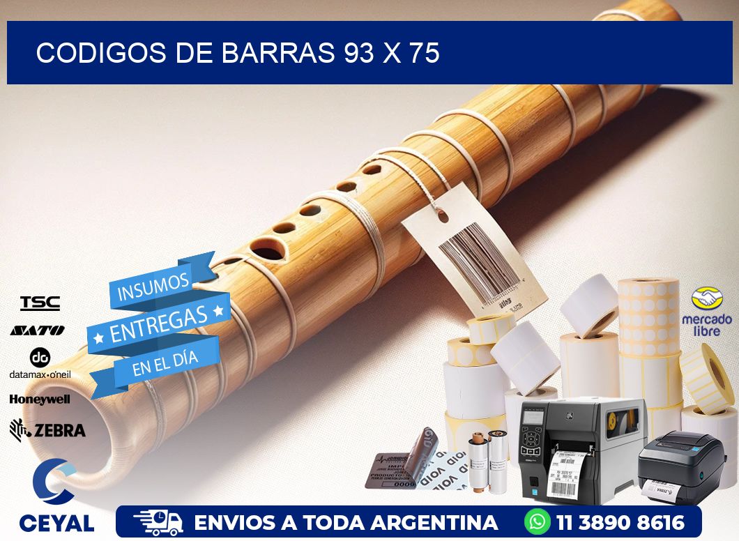 codigos de barras 93 x 75