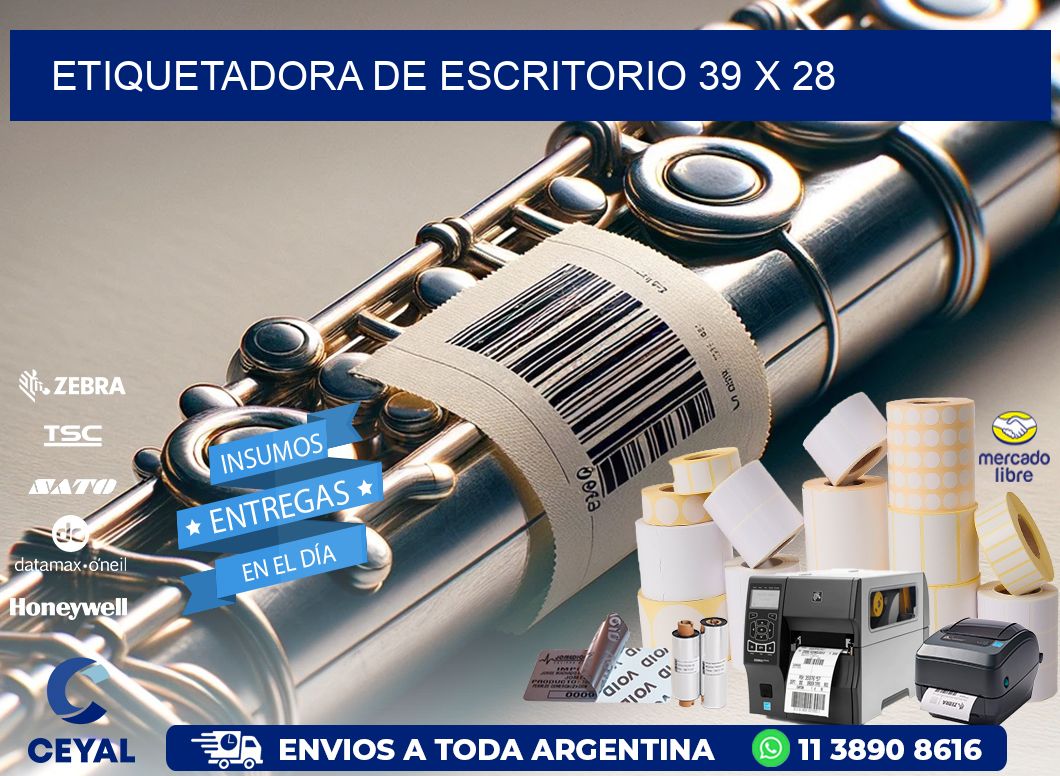 etiquetadora de escritorio 39 x 28