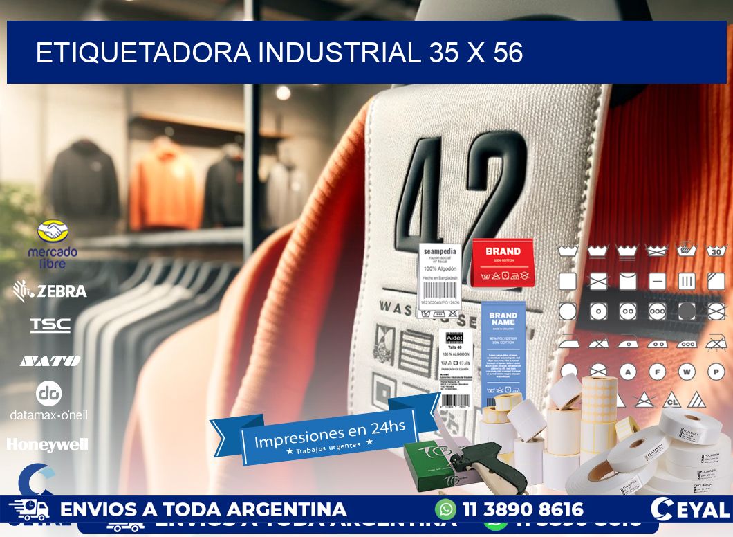 etiquetadora industrial 35 x 56