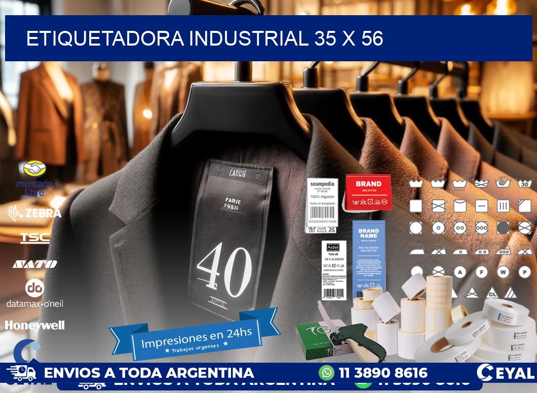 etiquetadora industrial 35 x 56