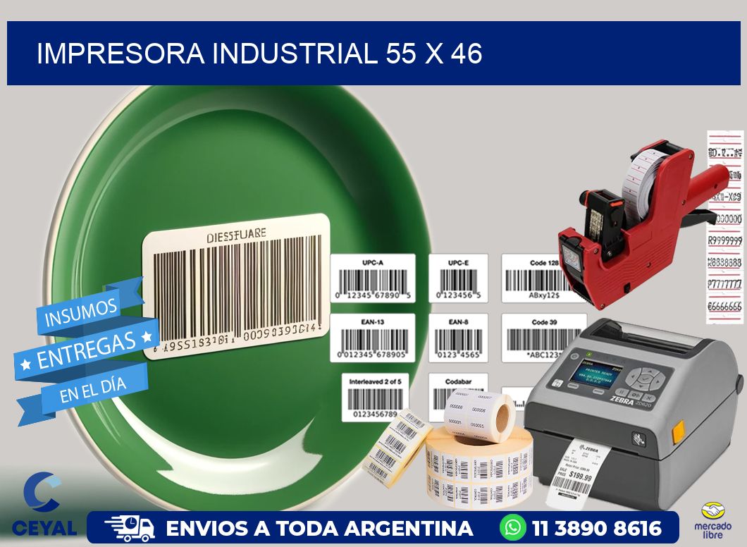 impresora industrial 55 x 46