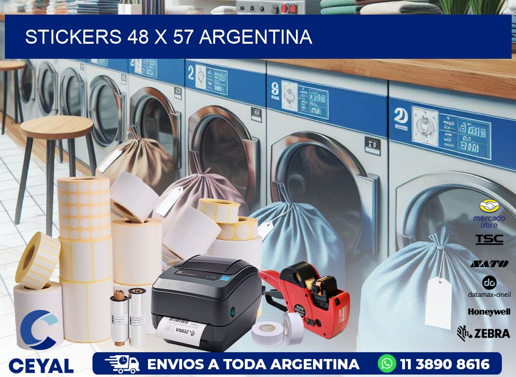 STICKERS 48 x 57 ARGENTINA
