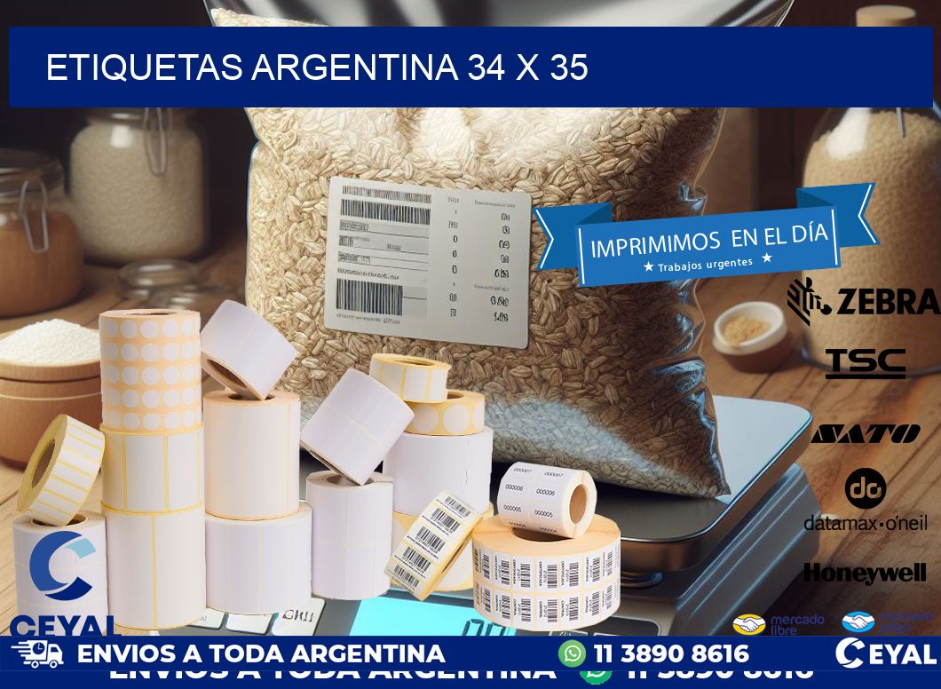 etiquetas argentina 34 x 35