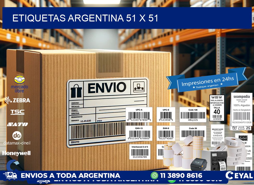 etiquetas argentina 51 x 51