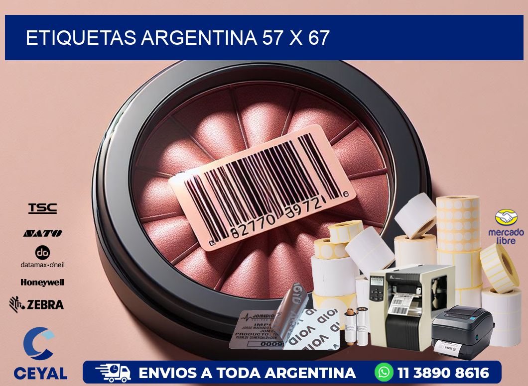 etiquetas argentina 57 x 67