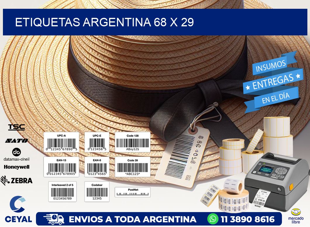 etiquetas argentina 68 x 29