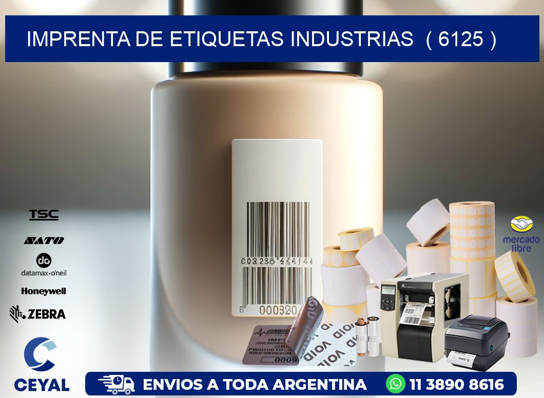 imprenta de etiquetas industrias  ( 6125 )