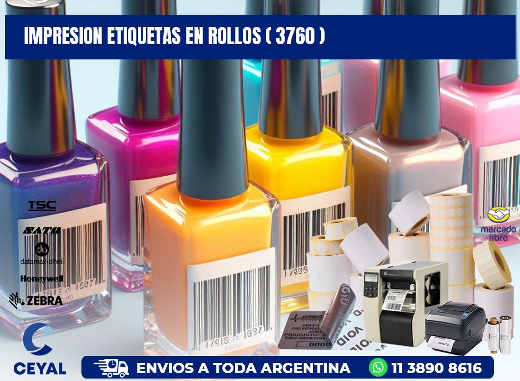 impresion etiquetas en rollos ( 3760 )