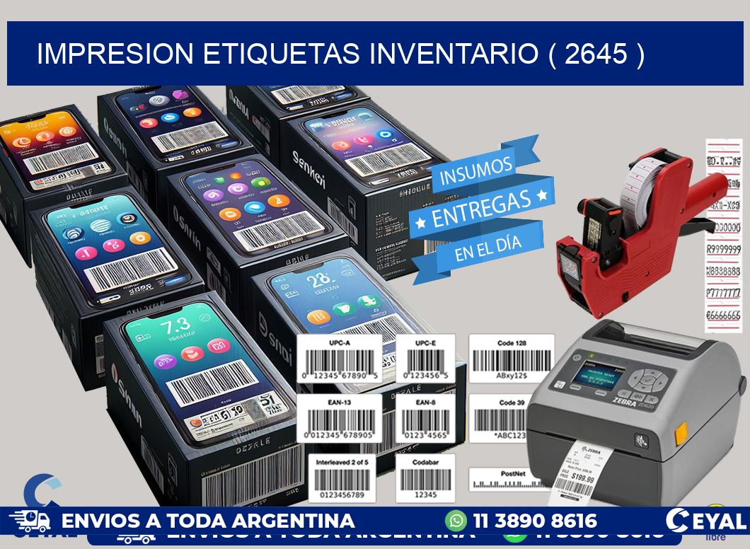 impresion etiquetas inventario ( 2645 )