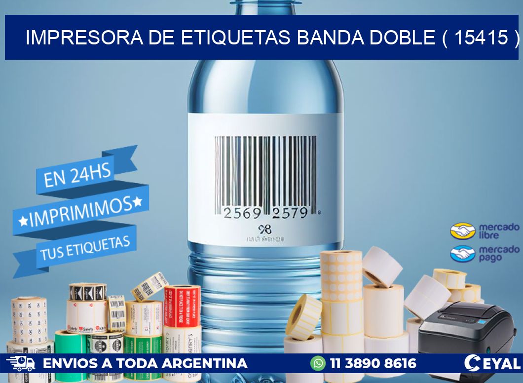 impresora de etiquetas banda doble ( 15415 )