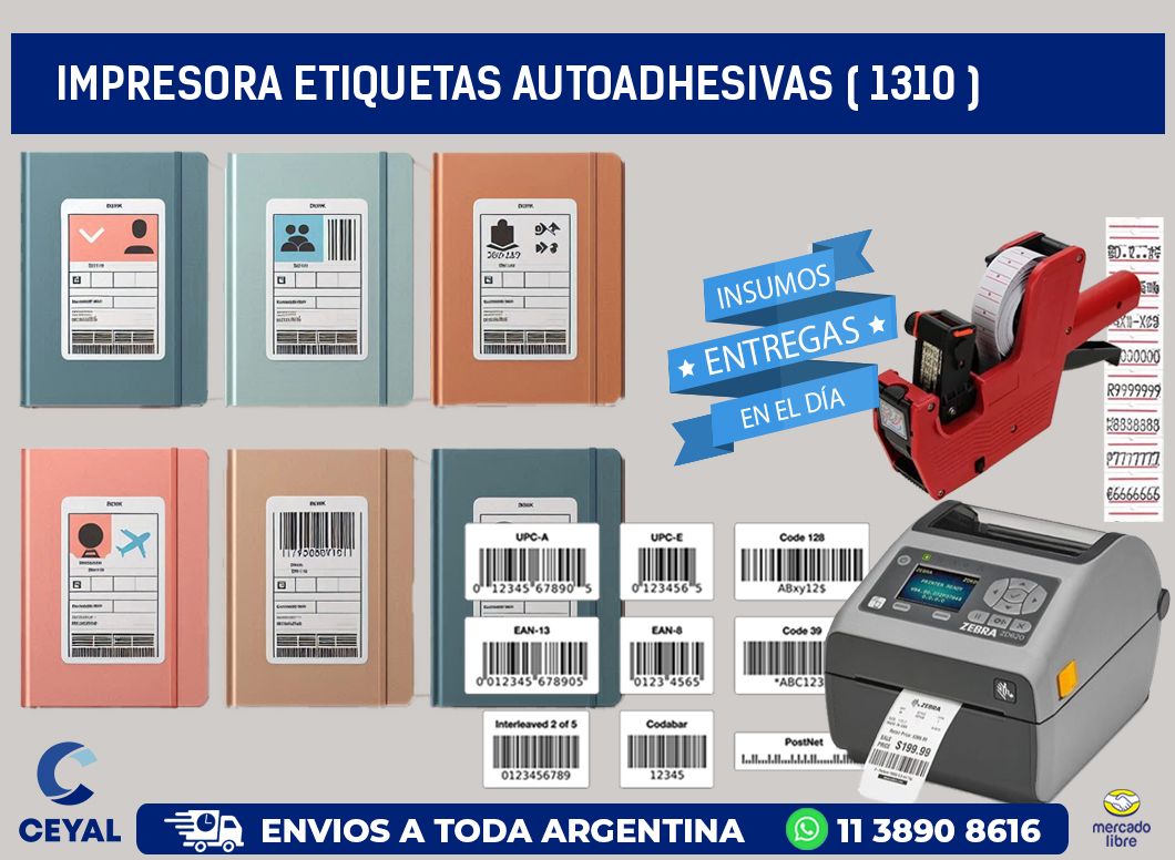 impresora etiquetas autoadhesivas ( 1310 )
