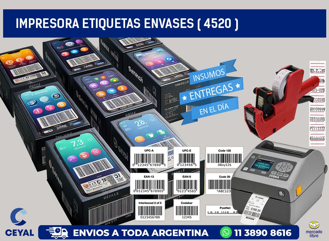 impresora etiquetas envases ( 4520 )