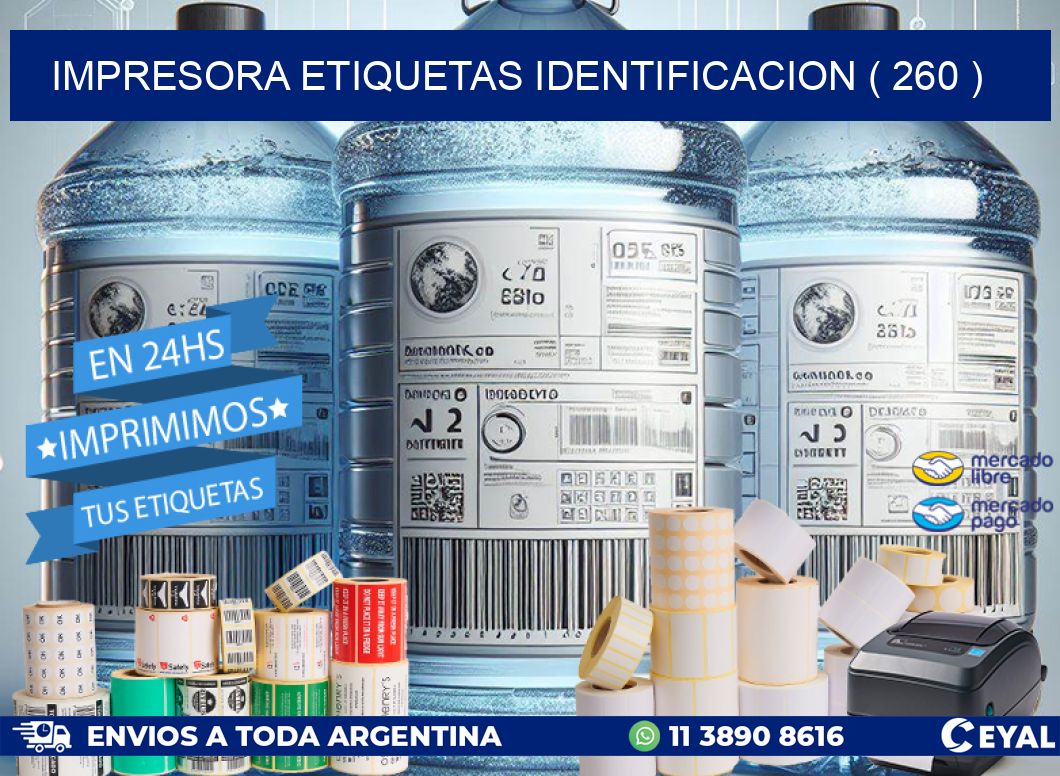 impresora etiquetas identificacion ( 260 )