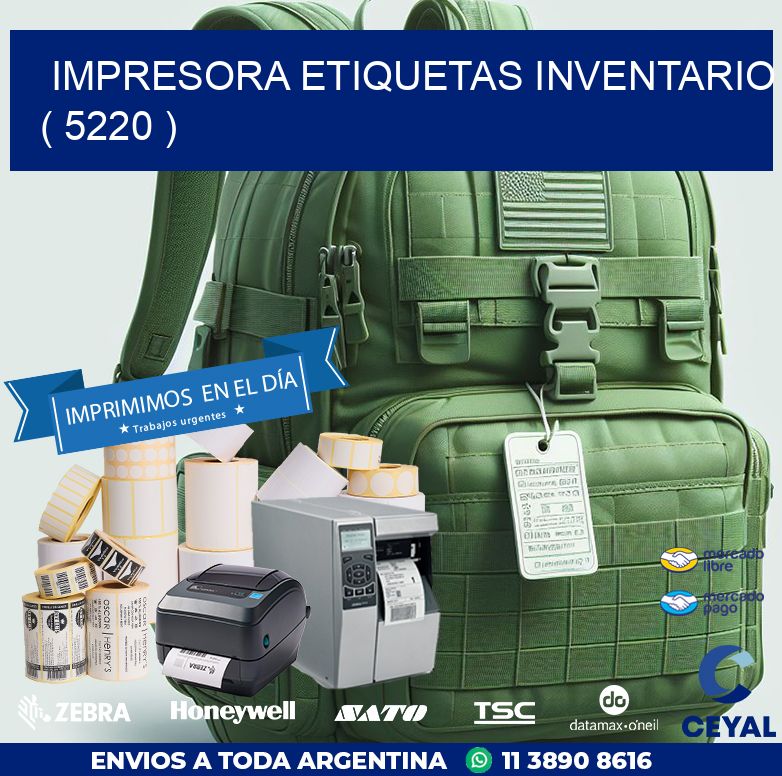 impresora etiquetas inventario ( 5220 )