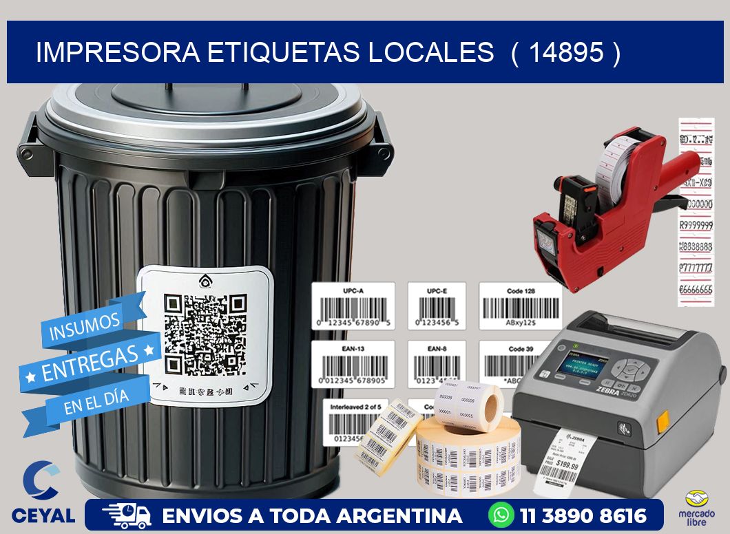 impresora etiquetas locales ( 14895 )