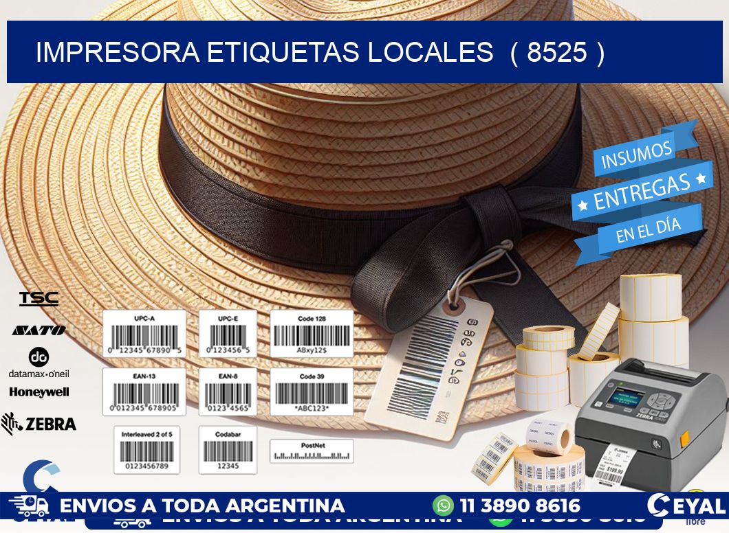 impresora etiquetas locales ( 8525 )